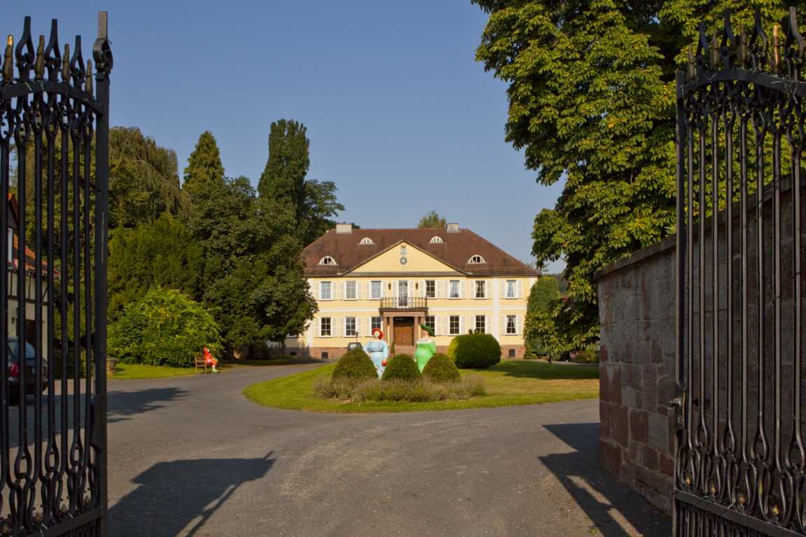 Schloss Bad Zwesten Eingangsbereich